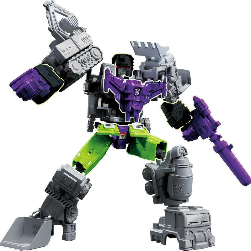 Blokees Defender Version Transformers: Devastator Kits Combining Accessory