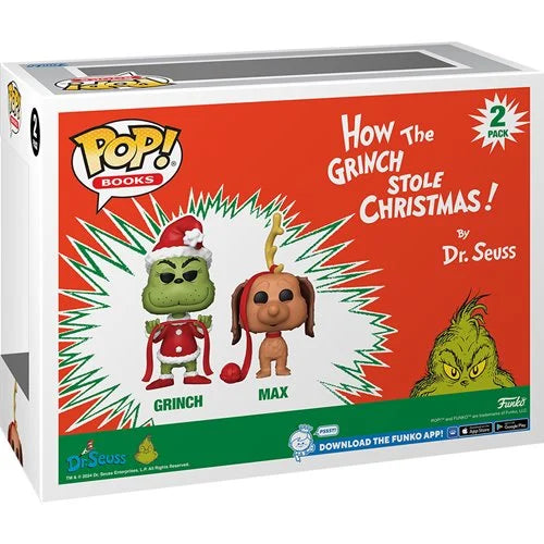 Funko Pop How The Grinch Stole Christmas: Grinch and Max 2 Pack