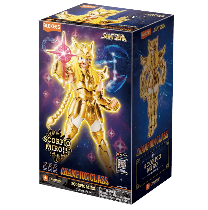 Blokees Champion Class Saint Seiya: 03 Scorpio Miro (75004)