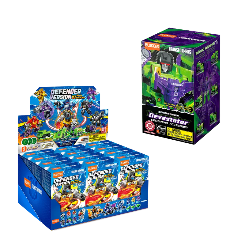 Blokees Defender Version Transformers: Devastator Kits Combining Accessory