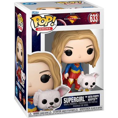 PREVENTA Funko Pop Supergirl: Supergirl With Puppy Krypto (633)