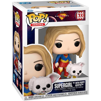 PREVENTA Funko Pop Supergirl: Supergirl With Puppy Krypto (633)