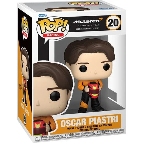 PREVENTA Funko Pop Formula 1 McLaren: Oscar Piastri 2025 Season Collection (20)