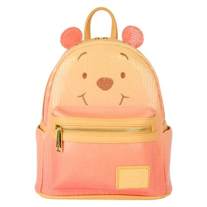Loungefly Winnie The Pooh Sequin Glitter Mini-Backpack