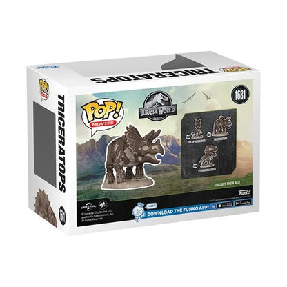 Funko Pop Jurassic Park Fossil: Triceratops (1681)