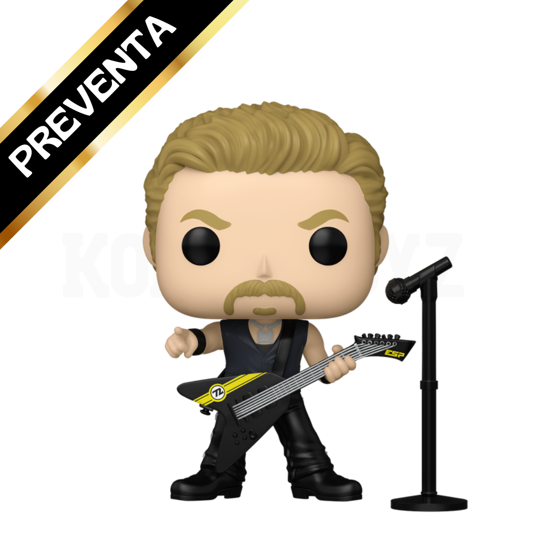 PREVENTA Funko Pop Metallica 72 Seasons: James (484)