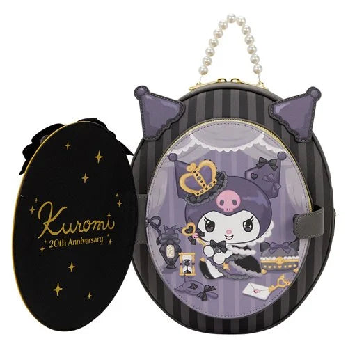 Loungefly Sanrio Kuromi 20th Anniversary Cameo Mini-Backpack