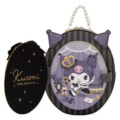Loungefly Sanrio Kuromi 20th Anniversary Cameo Mini-Backpack