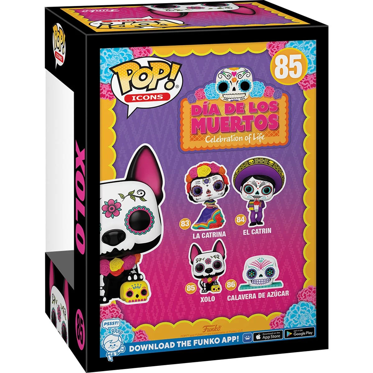 Funko Pop Dia de los Muertos: Xolo (85)