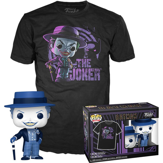 PREVENTA Funko Pop Tees Batman 1989: The Joker (337) + T-Shirt