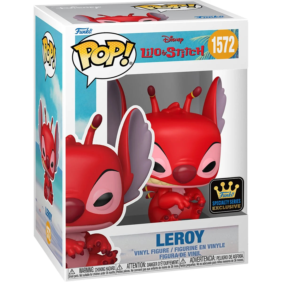 PREVENTA Funko Pop Lilo & Stitch: Leroy - Specialty Series (1572)