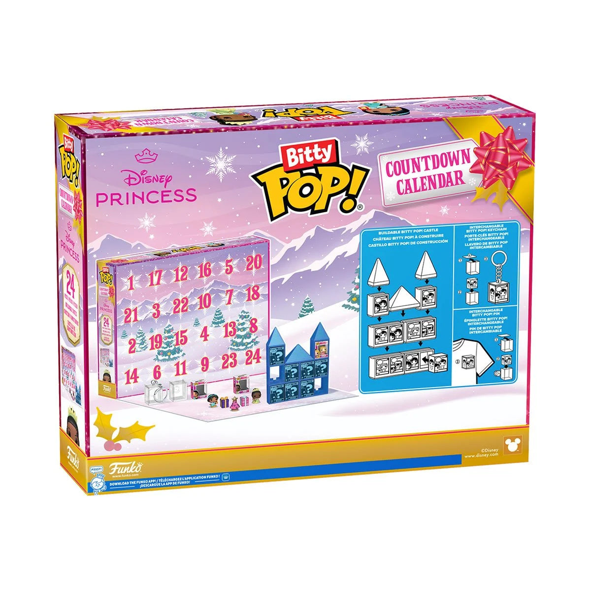 Funko Pop Bitty Pop Disney Princesses Countdown Calendar