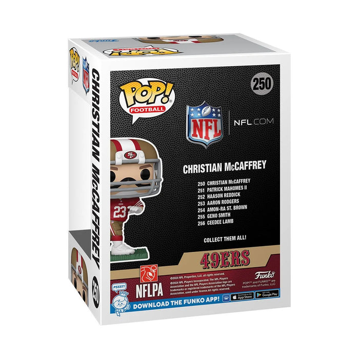 Funko Pop NFL San Francisco 49ers: Christian McCaffrey (250)