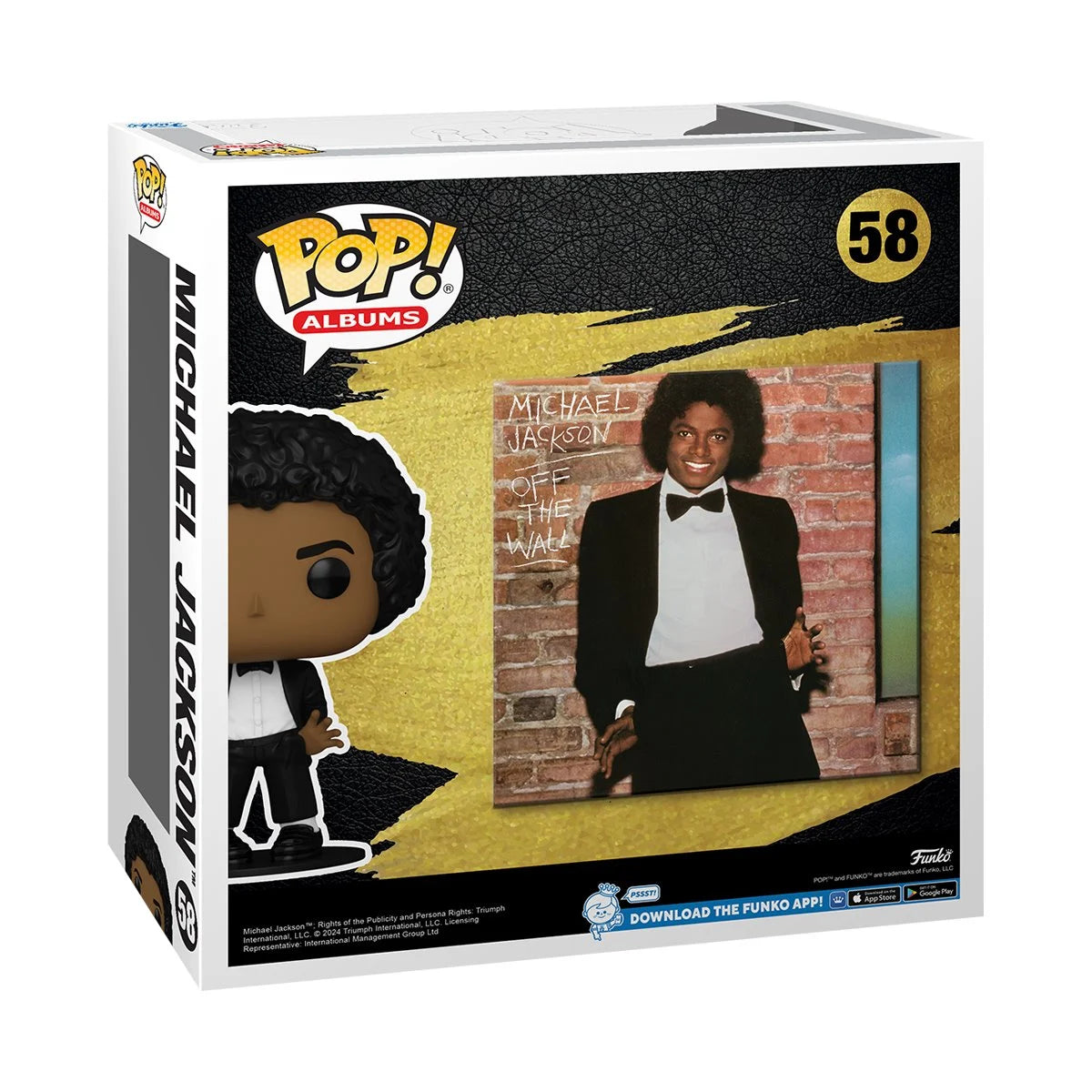 Funko Pop Cover Michael Jackson: Off the Wall (58)