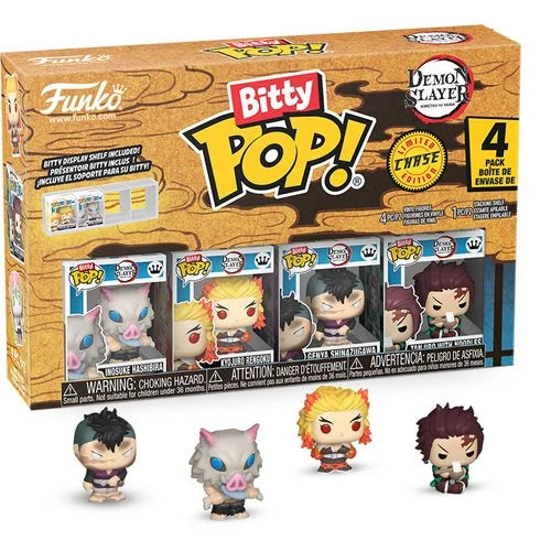 PREVENTA Funko Bitty Pop 4-Pack Demon Slayer: Inosuke - Specialty Series