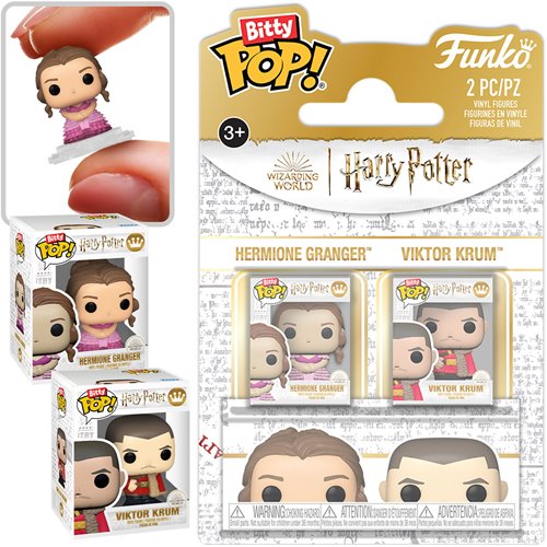 Funko Bitty Pop: Harry Potter - Hermione y Krum 2 Pack