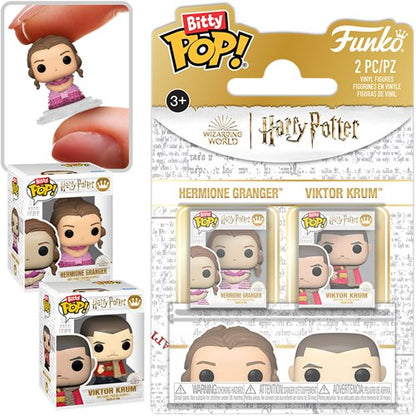 Funko Bitty Pop: Harry Potter - Hermione y Krum 2 Pack