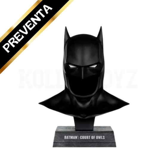 PREVENTA McFarlane Toys Dc Direct Prop Replica Batman Court Of Owls: Batman Cowl 1:3 Scale