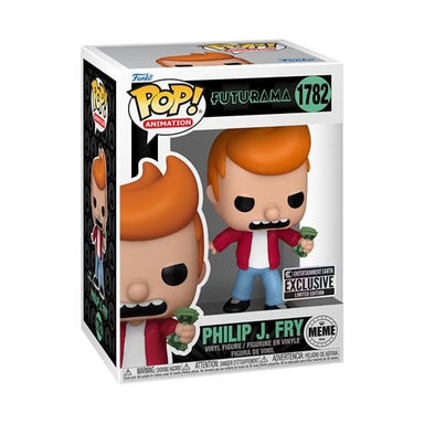 Funko Pop Futurama: Philip J. Fry Shut up and take my money Meme - Entertainment Earth Exclusive (1782)