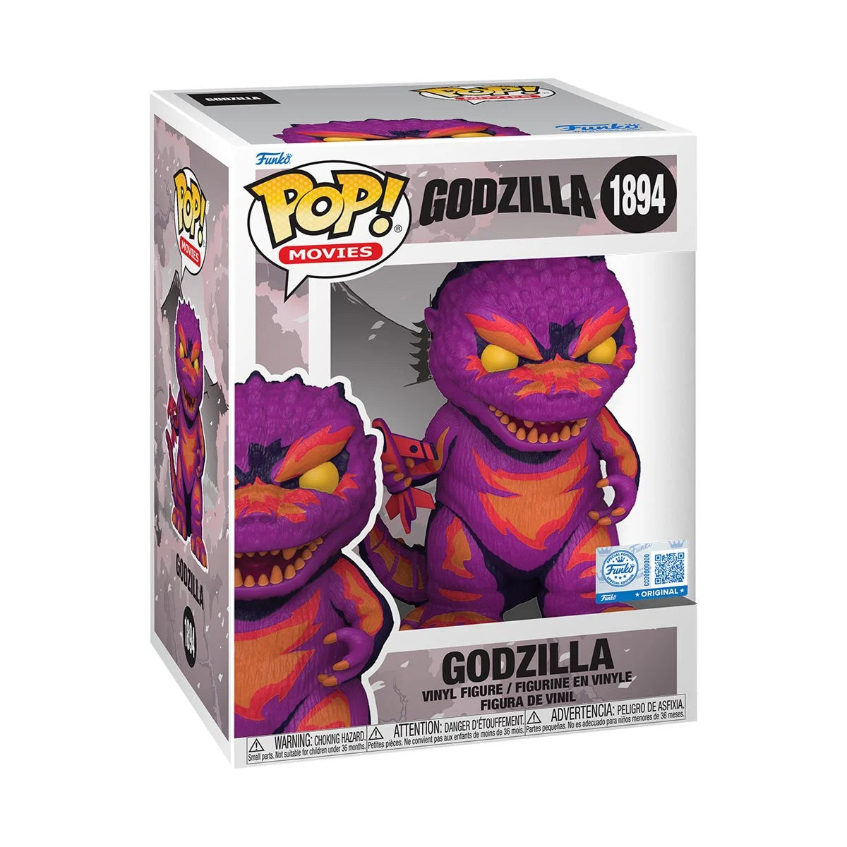 Funko Pop Premium Godzilla: Godzilla Retro Futurism Art - Exclusive (1894)