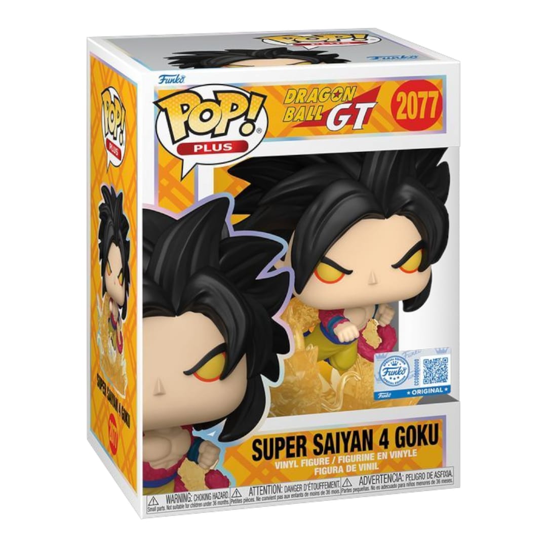 Funko Pop Plus Dragon Ball GT: Super Saiyan 4 Goku Dragon Fist- Exclusive (2077)