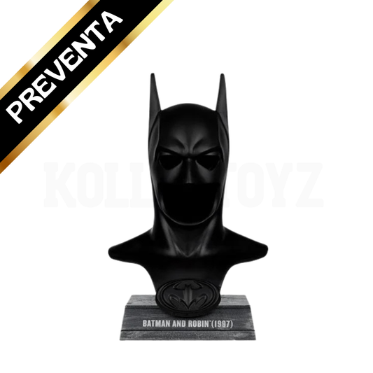 PREVENTA McFarlane Toys Dc Direct Prop Replica Batman and Robin: Batman Cowl (1997) Cowl 1:3 Scale