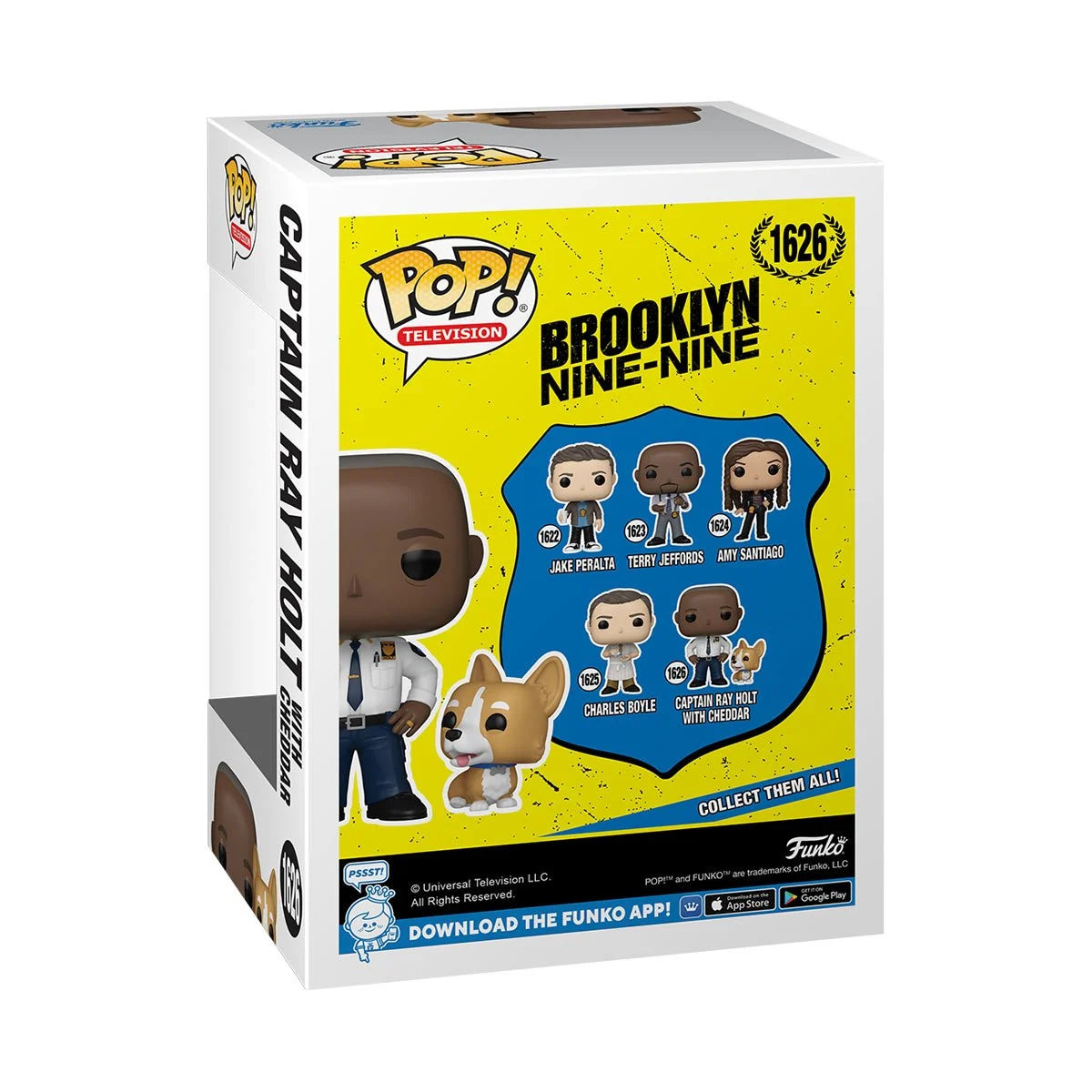 Funko Pop Brooklyn Nine-Nine: Captain Ray Holt with Cheddar (1626)