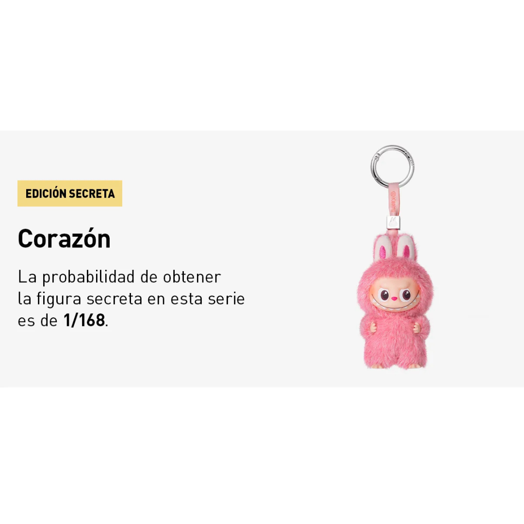POP MART: The Monsters: Pin For Love Series Vinyl Plush Keychain Blind Box (Letters A-M)