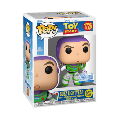Funko Pop Toy Story: Buzz Lightyear Glow In The Dark - Exclusive (1726)