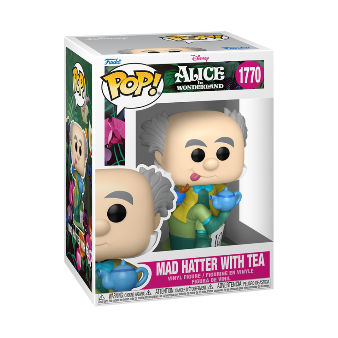 PREVENTA Funko Pop Alice In Wonderland: Mad Hatter With Tea (1770)