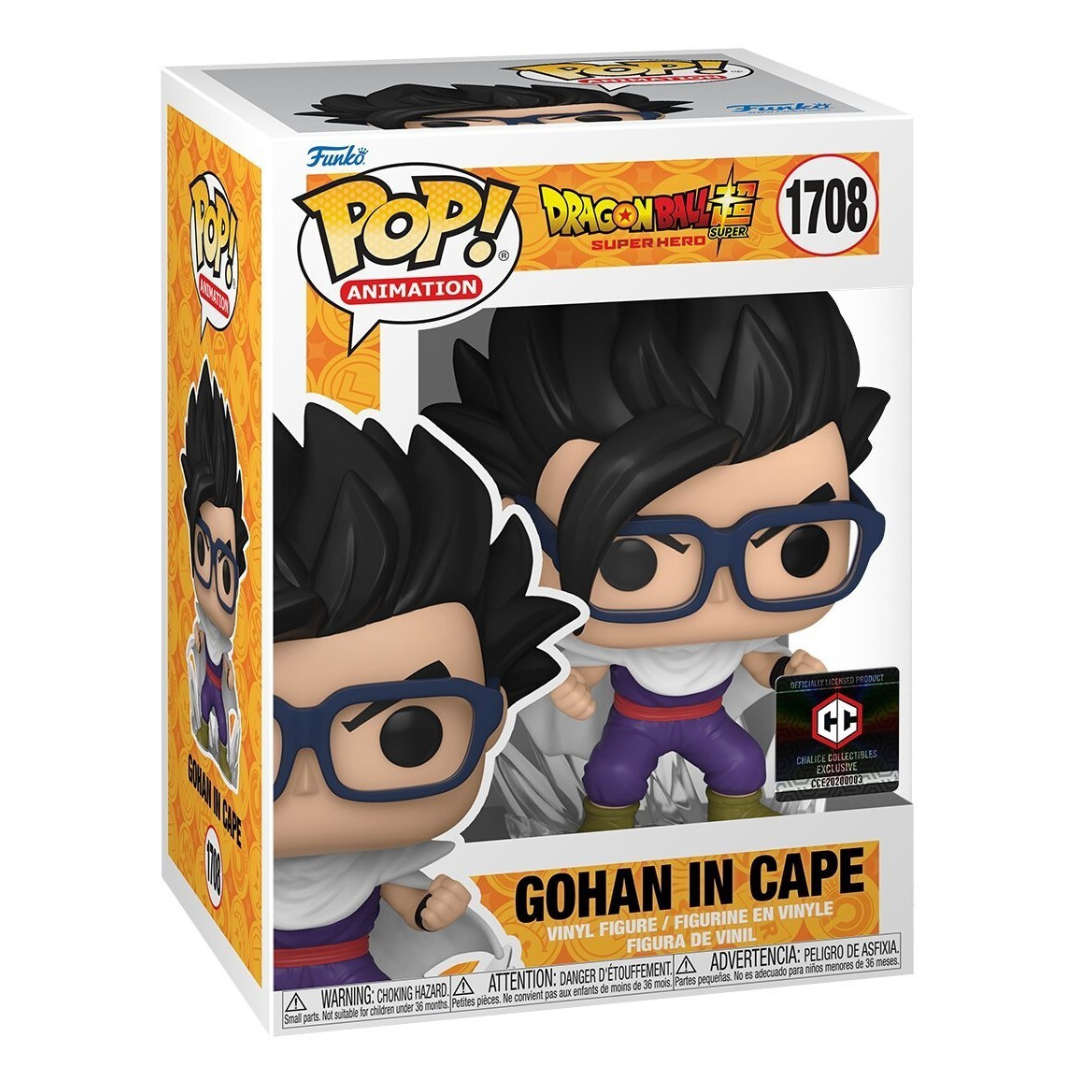 Funko Pop Dragon Ball Super: Gohan In Cape - Chalice PR Exclusive (1708)