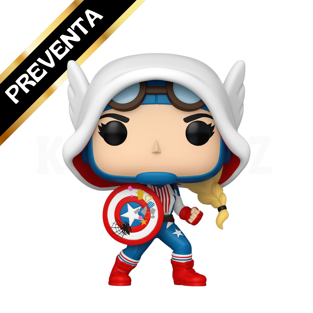 PREVENTA Funko Pop Spider-Gwen Gwenverse: Cap-Gwen (1486)