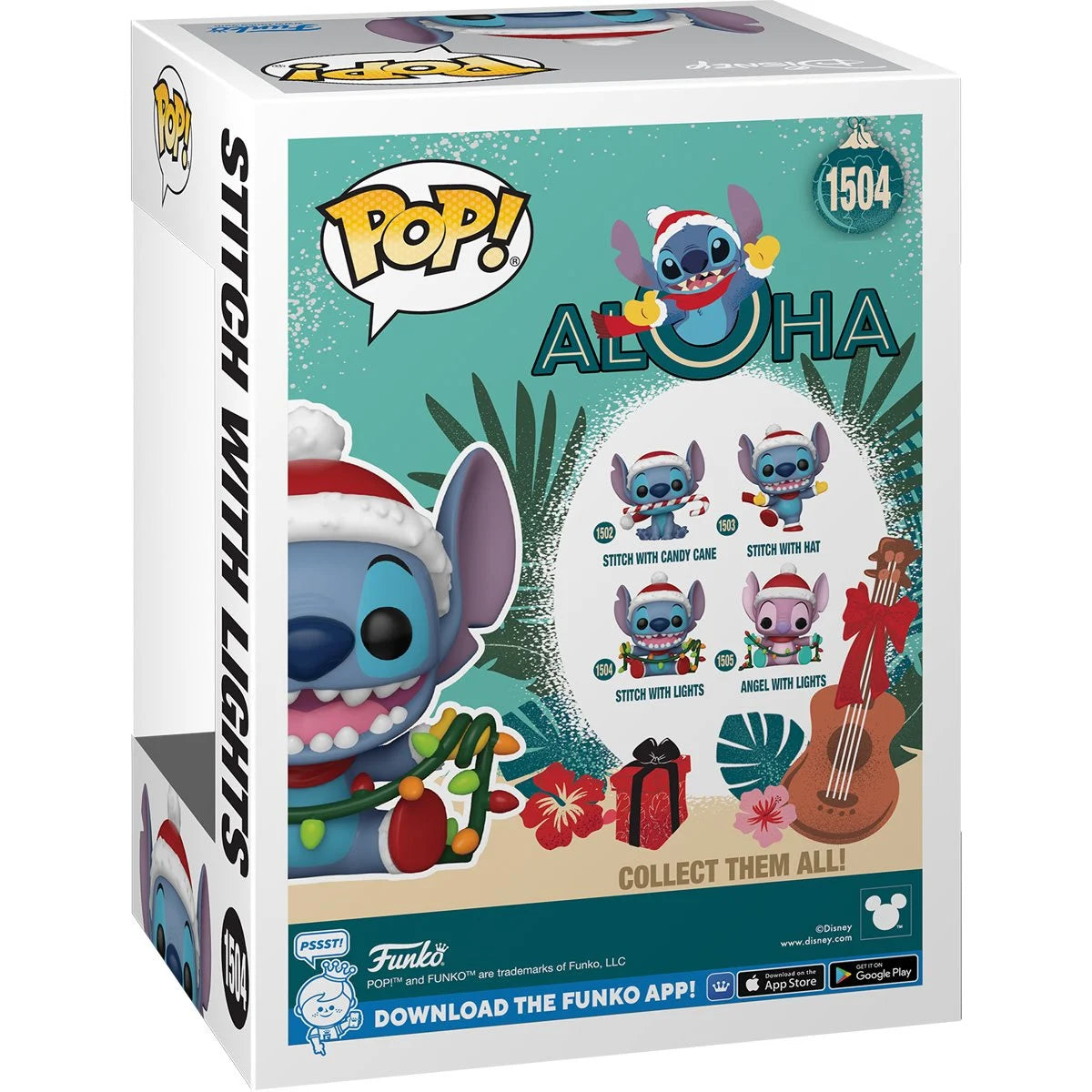 Funko Pop Lilo & Stitch Holiday: Stitch with Lights (1504)