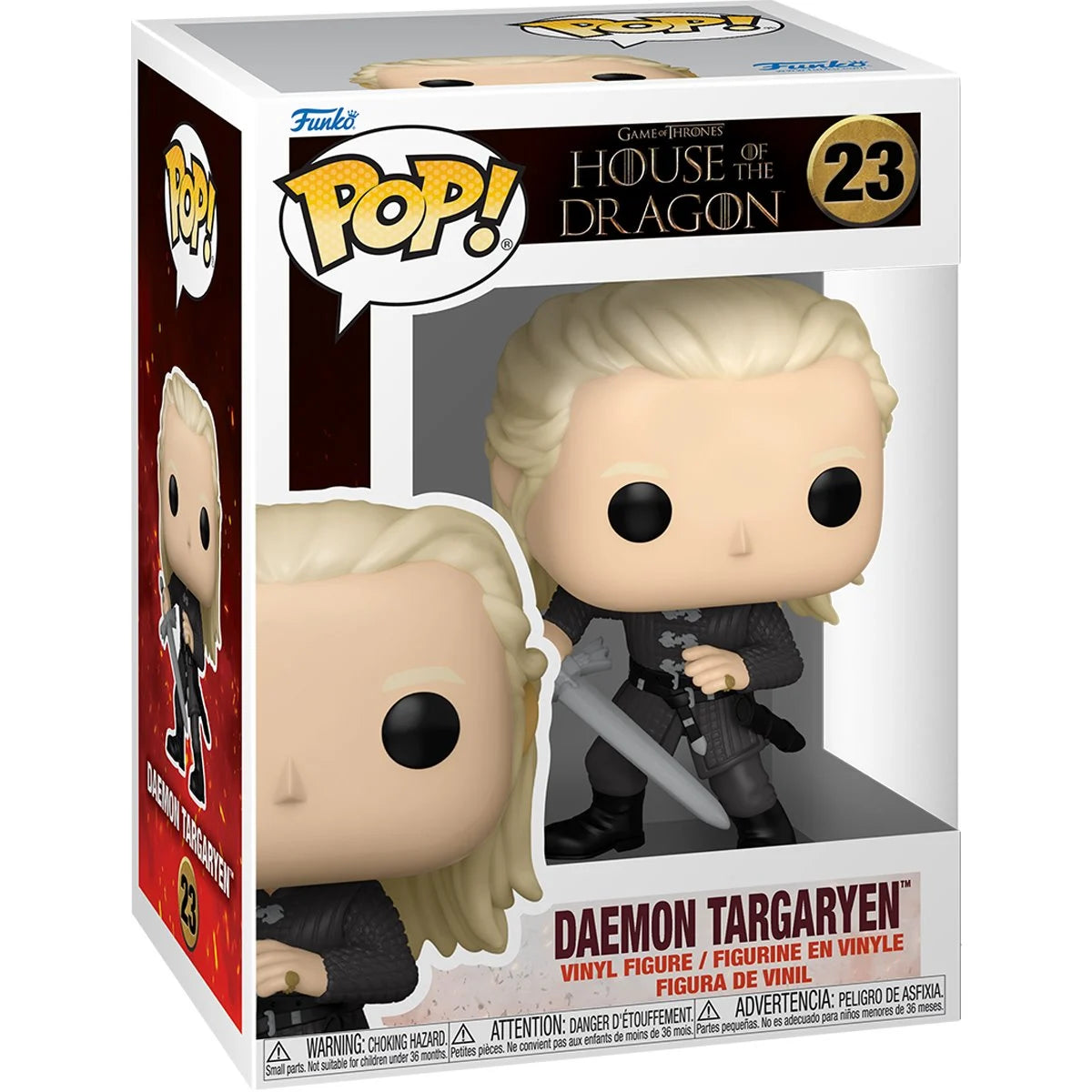 Funko Pop House of the Dragon: Daemon Targaryen (23)