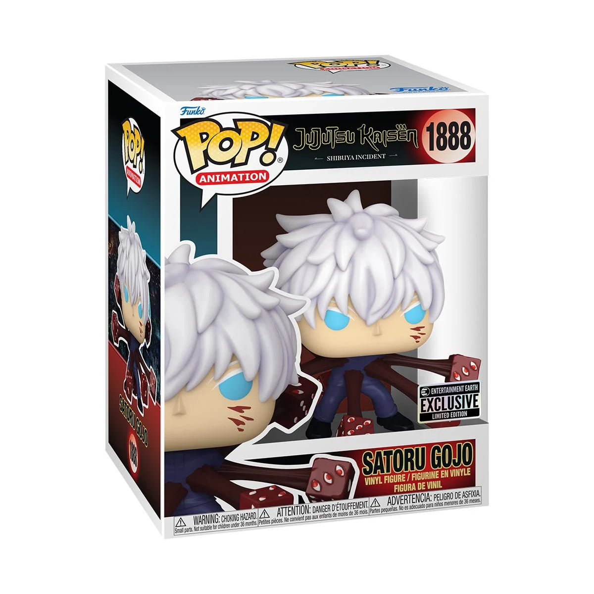 PREVENTA Funko Pop Premium Jujutsu Kaisen: Satoru Gojo Trapped  - Entertainment Earth Exclusive (1888)