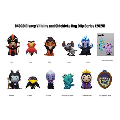 Monogram Foam Bag Clip: Disney Villains Series 4 - Individual Sorpresa