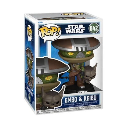 PREVENTA Funko Pop Star Wars: Embo & Keibu (842)