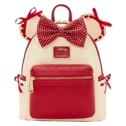 Loungefly Minnie Mouse Rock the Dots Coquette Mini-Backpack