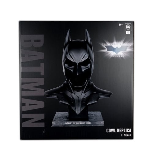 McFarlane Toys DC Direct Batman The Dark  Knight (2008) 1:1 Scale Cowl Replica