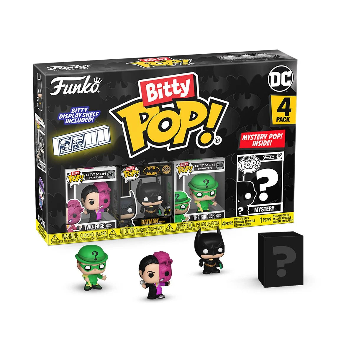 Funko Bitty Pop Batman 85th Anniversary: Two-Face 4-Pack