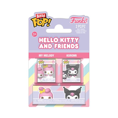 Funko Bitty Pop: Sanrio - My Melody y Kuromi 2 Pack
