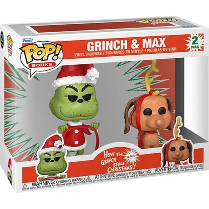 Funko Pop How The Grinch Stole Christmas: Grinch and Max 2 Pack