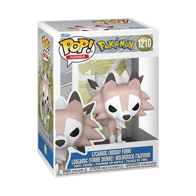 PREVENTA Funko Pop Pokémon: Lycanroc Midday Form (1210)