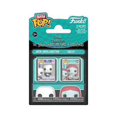 Funko Pop Bitty 2-pack The Nightmare Before Christmas: Jack Skellington & Sally Sewing