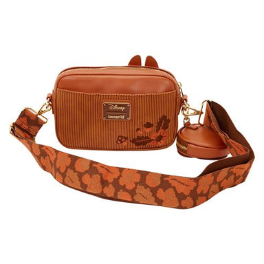 Loungefly Chip 'n' Dale Corduroy Sling Crossbody Bag with Coin Bag