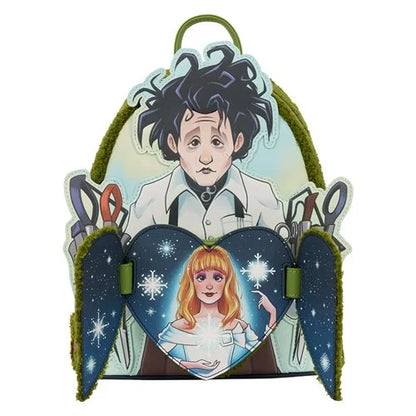 Loungefly Edward Scissorhands Sherpa Mini-Backpack