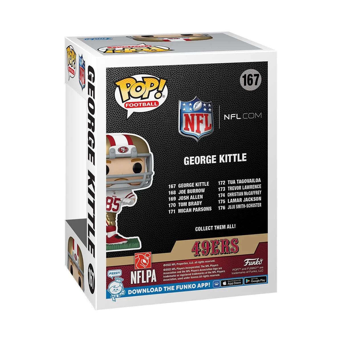 Funko Pop NFL 49ers: George Kittle (167)