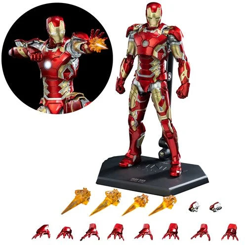 ThreeZero Avengers: Infinity Saga Iron Man Mark 43 DLX 1:12 Scale Action Figure