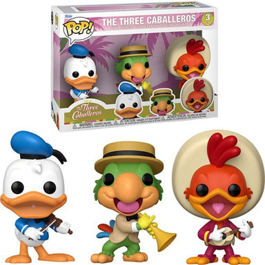 PREVENTA Funko Pop 3-Pack The Three Caballeros: The Three Caballeros
