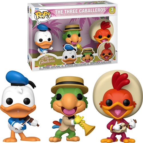 PREVENTA Funko Pop 3-Pack The Three Caballeros: The Three Caballeros